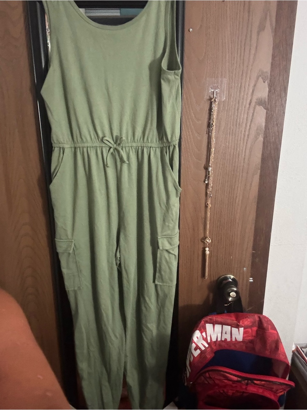 BEST one piece romper - straight legs with pockets I have ever owned.